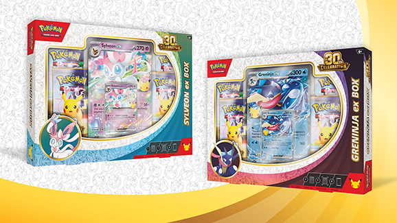Pokemon 30th: ex Box Slyveon / Greninja
