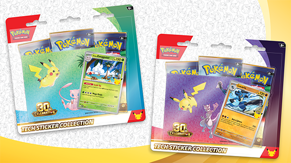Pokemon 30th: Tech Sticker Collection